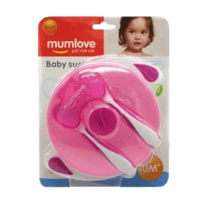 Mumlove Baby Suction Bowl With Spoon And Fork