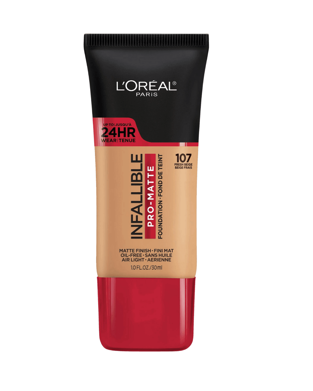 Loreal Paris Infallible Pro Matte Liquid foundation 107.5 Ivory Beige | 140ml