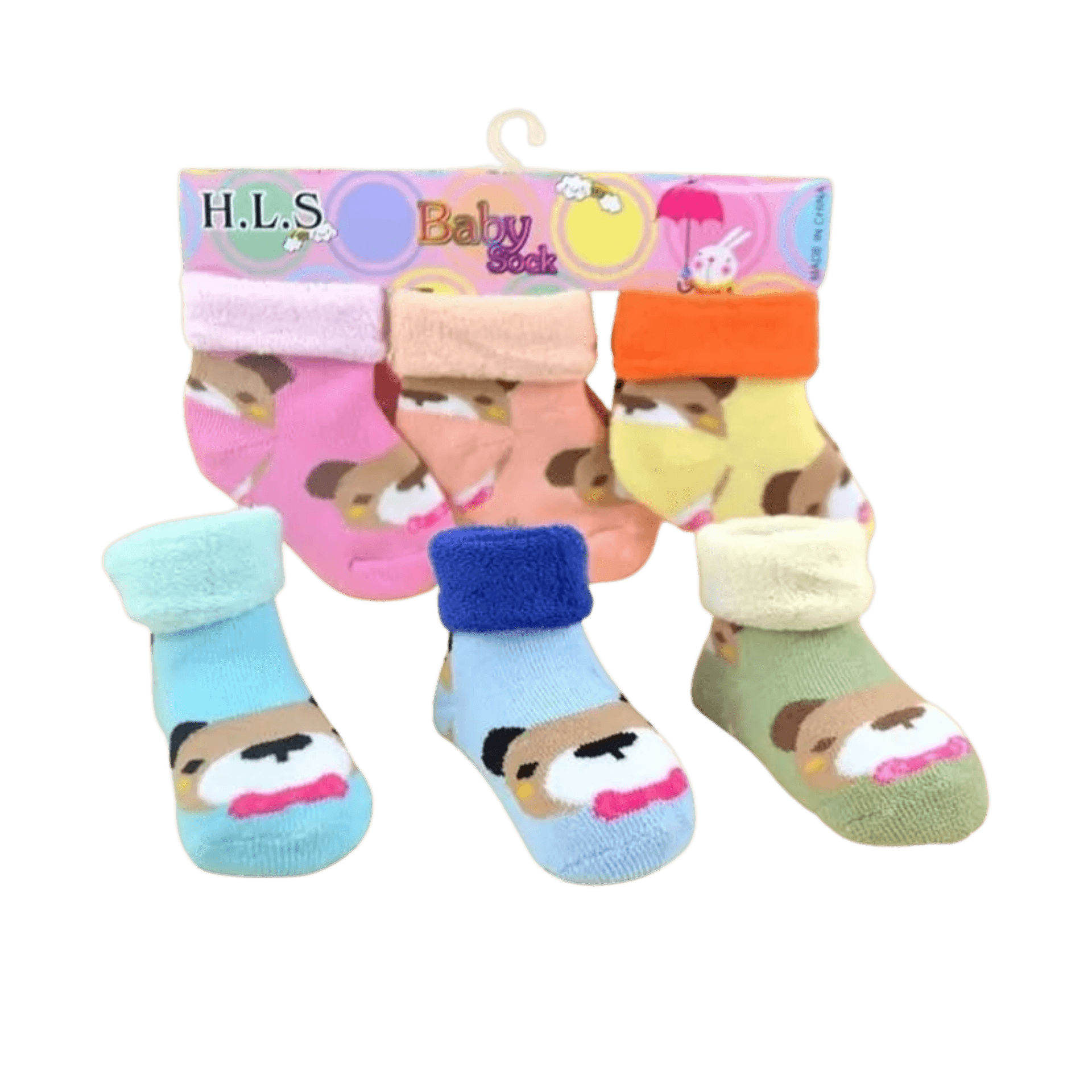 3-Pair Kids' Cotton Comfort Socks - Multicolor Combo Pack