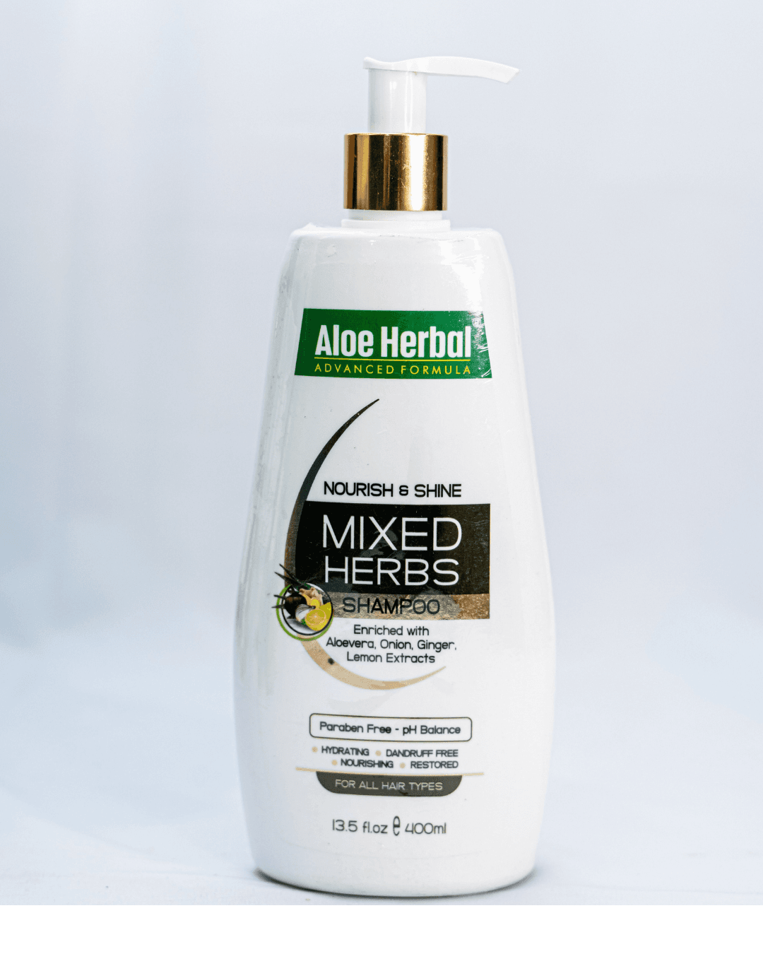 Aloe Herbal Mixed Herbs Shampoo 400ML |