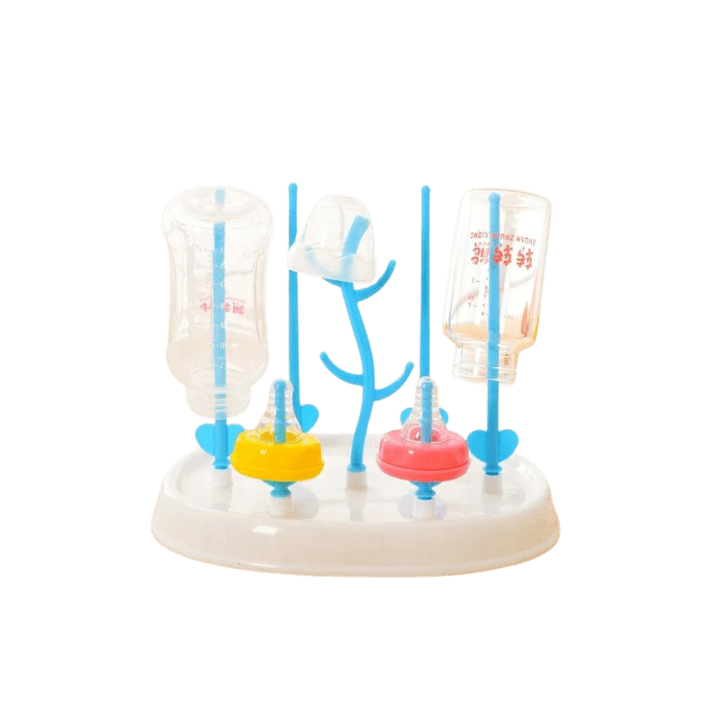 Baby Bottle Drying Rack – Compact Countertop Organizer for Bottles & Accessories