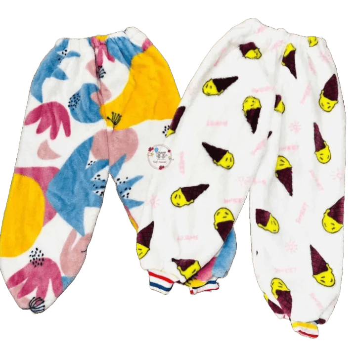 Baby Winter Soft & Warm Velvet Suruwal Set – 2 Pieces