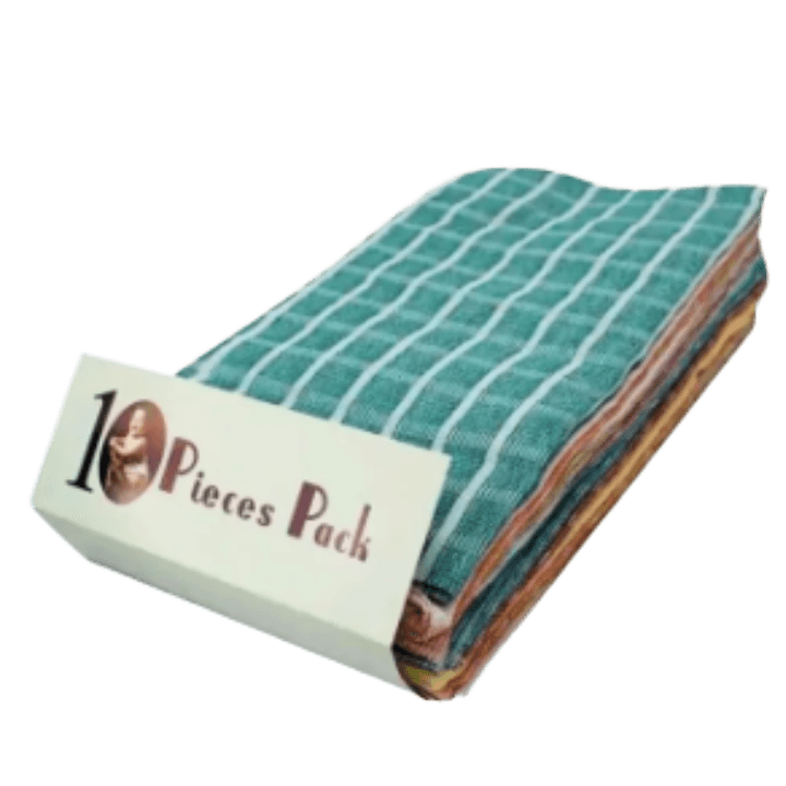 Baby Nappy Pad – 10 Piece | Soft Reusable Muslin Cotton Diaper Inserts for Newborns