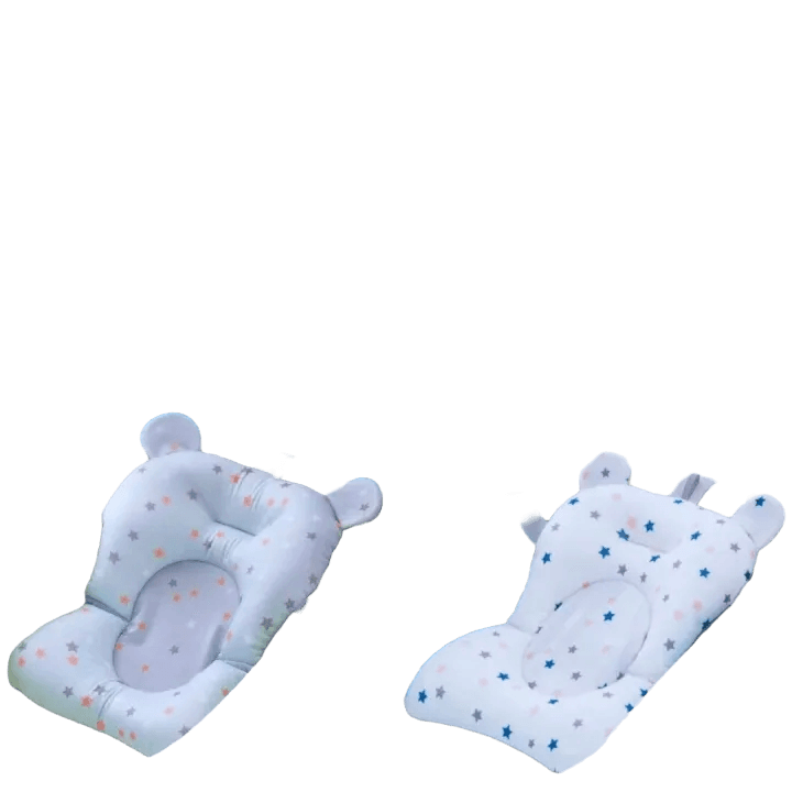 Foldable Anti‑Skid Floating Bath Mat for Newborn & Baby – Soft Bath Seat Pad