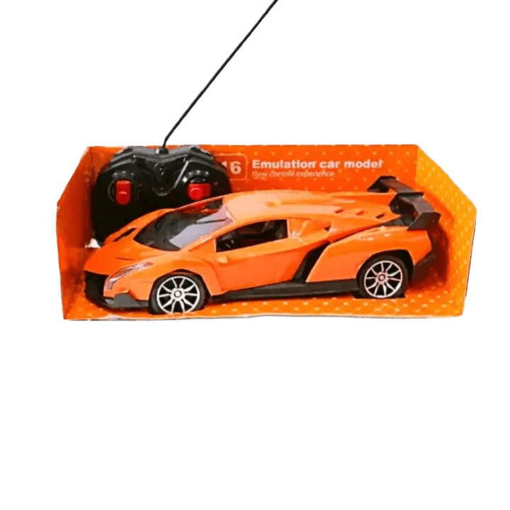 Random‑Color Emulation Remote Control Car Model – Full‑Function RC Toy for Kids