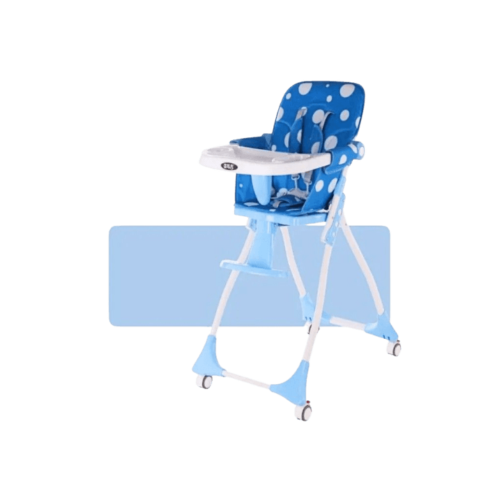 Portable Baby High Feeding Chair with 5-Point Safety Harness
