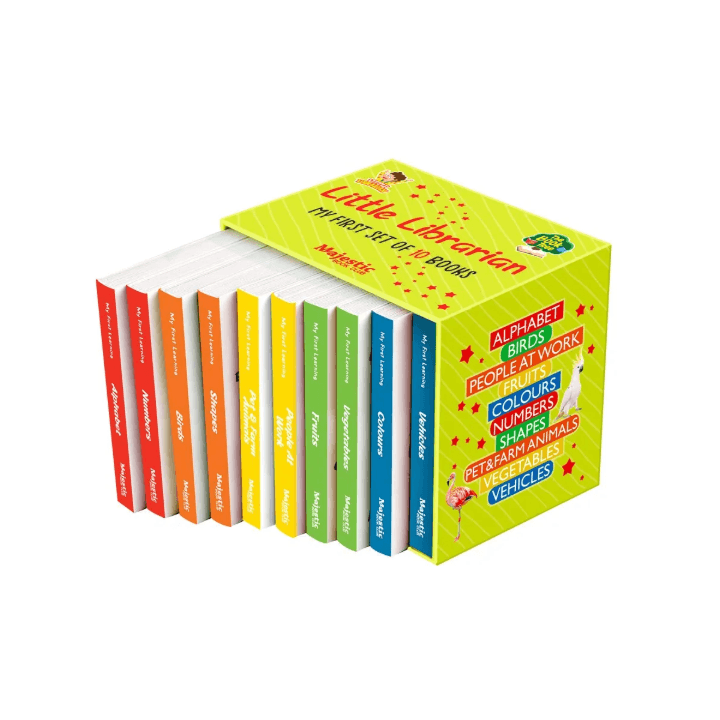 Little Librarian 12‑Piece Children’s Board Book Set