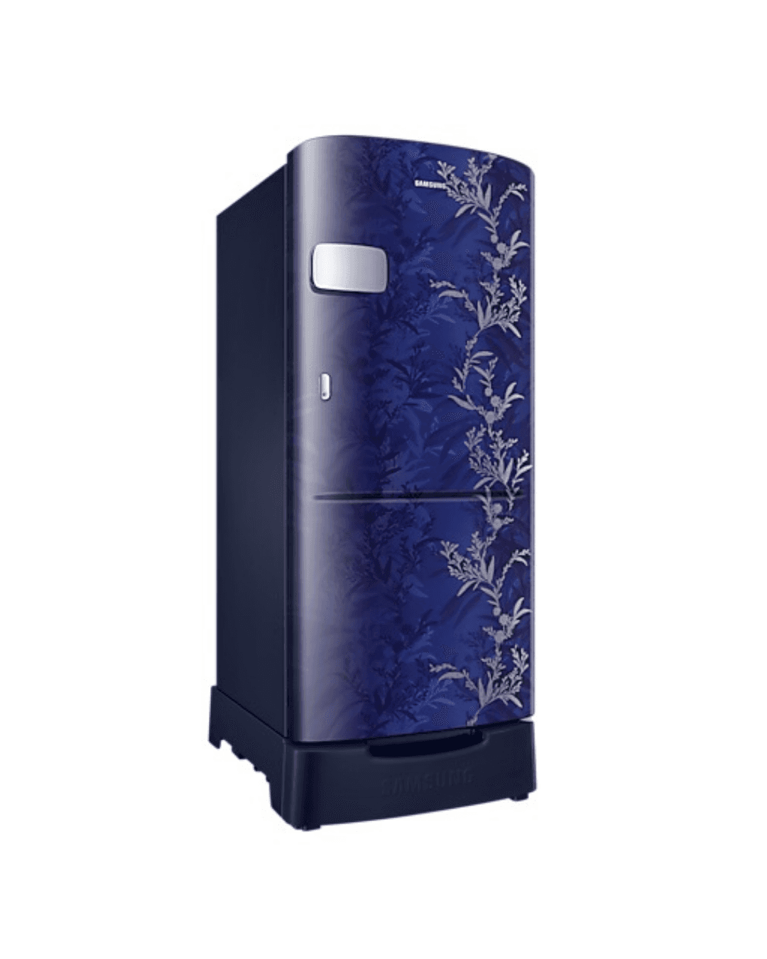SAMSUNG RR20C2Z226U/IM 192 Litres Single Door Refrigerator with Stylish Grande Design (Flower Pattern Blue)