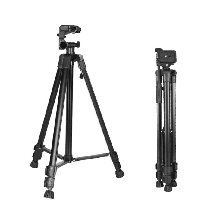 3366 Professional Lightweight Aluminum Alloy Tripod for Camera & Mobile