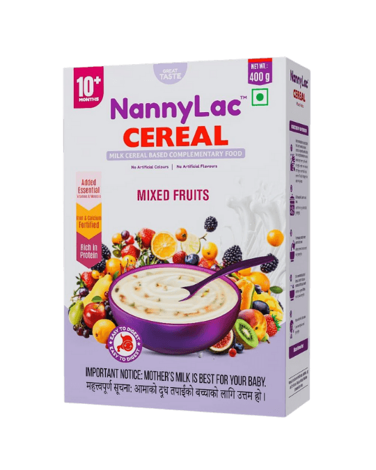 10+ NannyLac Cereal  milk cereal-based complementary food for babies
