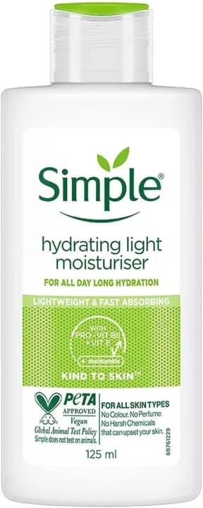 Simpl Hydrating Light Daily Face Moisturizer – 125ml