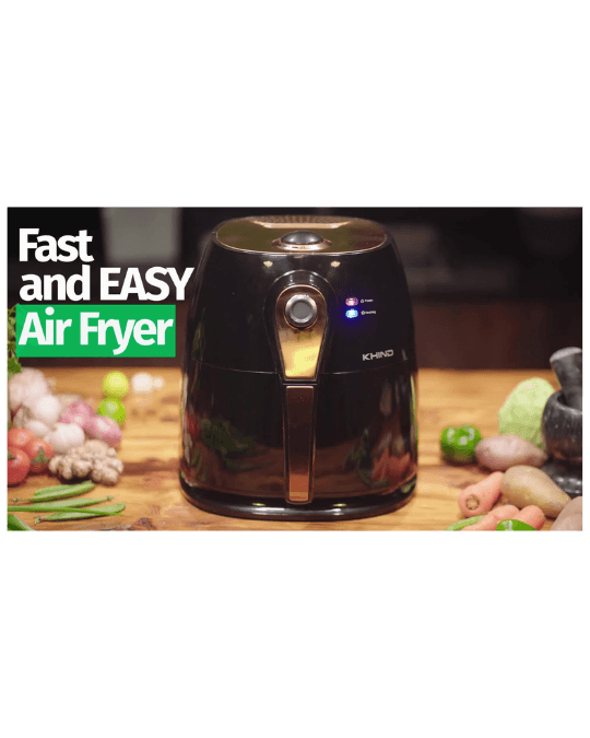 Khind 4.6L Double Knob Air Fryer