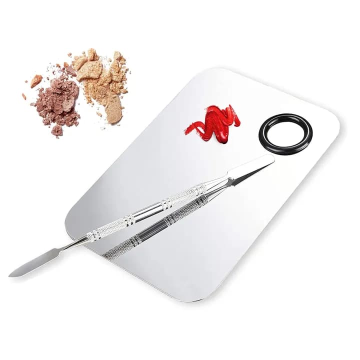 Stainless Steel Makeup Mixing Palette