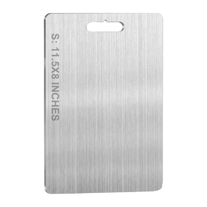 Sky Kitchenware Stainless Steel Chopping Board – Heavy Duty Rustproof Cutting Board 36x23cm