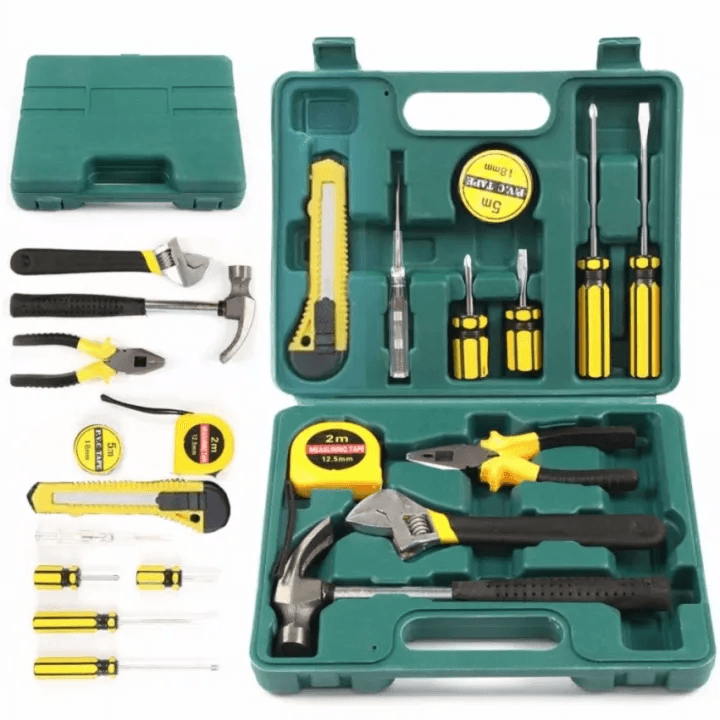 16-in-1 Multipurpose Tool Set for Home Use – Complete Household Repair Kit