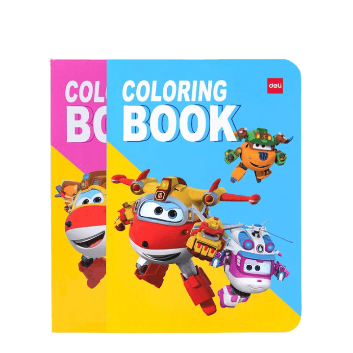 Deli Coloring Book – N028 (A4, 12 Sheets)