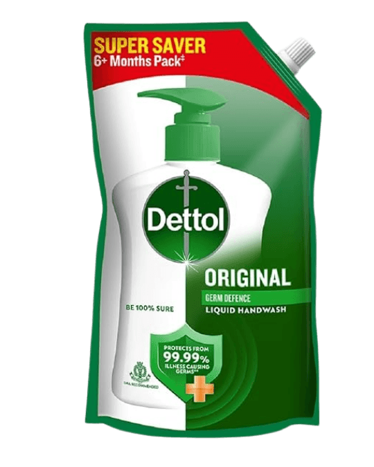 Dettol Original Germ Defence Liquid Handwash 675 ml |