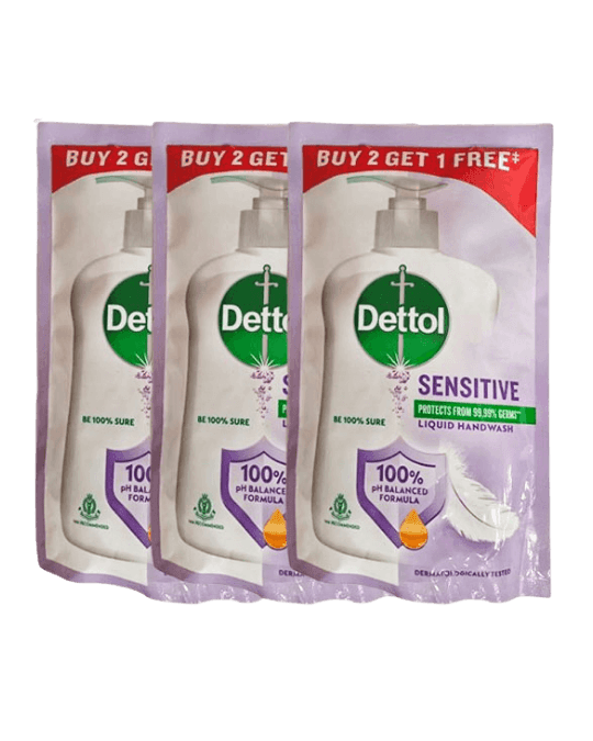Dettol Sensitive Liquid Hand Wash refill pouch 175ml