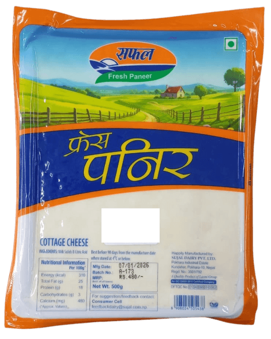 Safal Fresh Paneer 500g