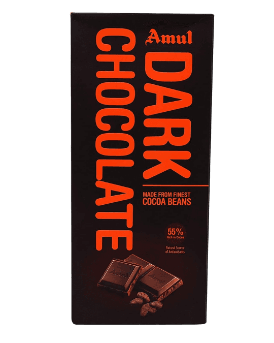 Amul Dark Chocolate 125g