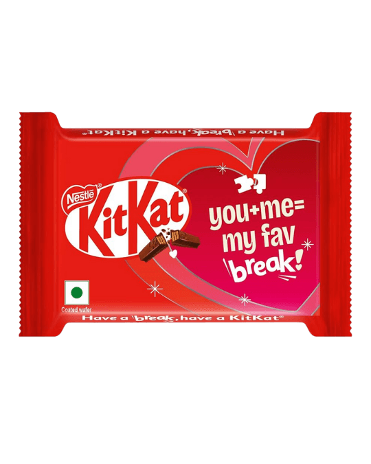 Nestle KitKat 4 Fingers Choco Coated Wafer Bar.