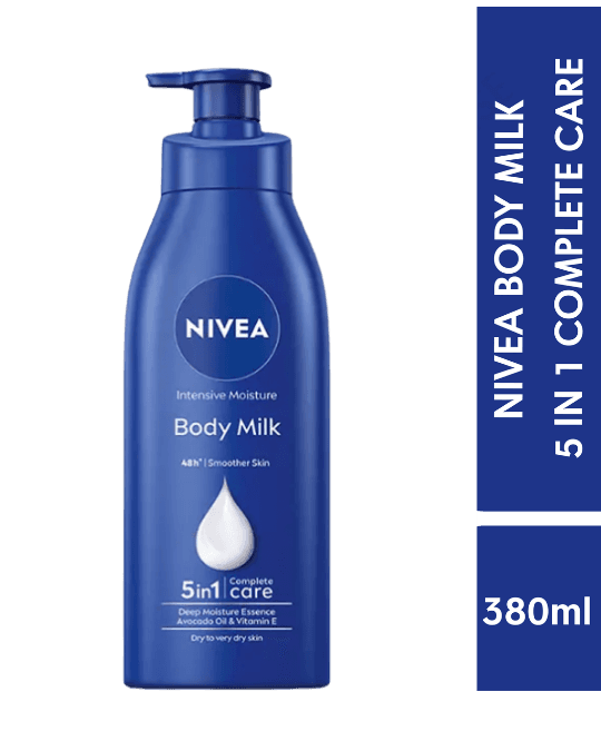 NIVEA Intensive Moisture Body Milk lotion 380 ml