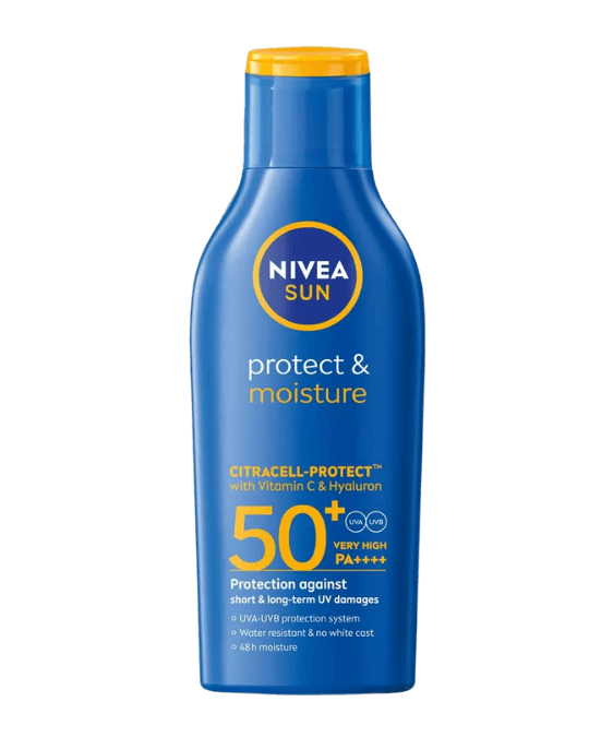 Nivea Sun Protect & Moisture Lotion with SPF 50+, a 125ml