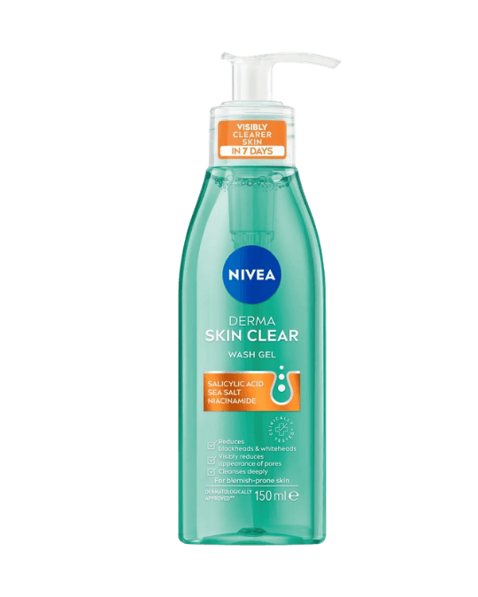 NIVEA Derma Skin Clear Wash Gel 150 ml