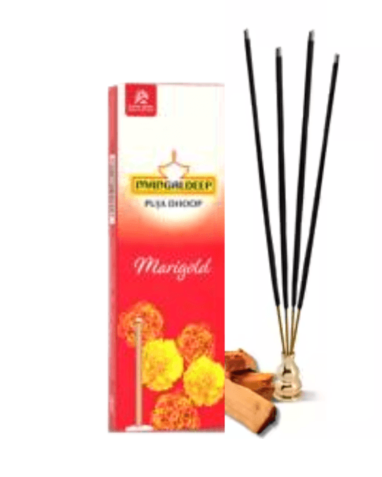 Mangaldeep Marigold Incense 7 Sticks.