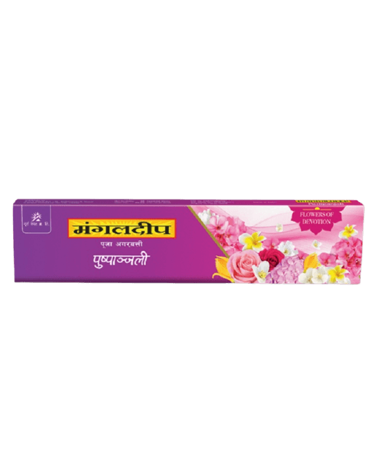 Mangaldeep Pushpanjali Puja Agarbatti 66 sticks