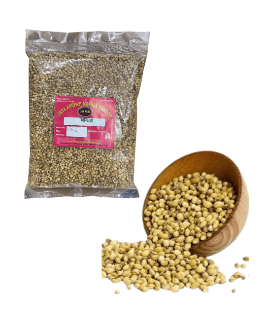 Jaya Anupam Masala Udhyog branded coriander seeds Dhania 200gm