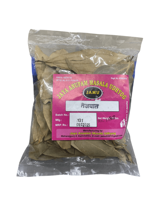 Jaya Anupam Masala brand dried bay leaves (Tejpat) 25gm