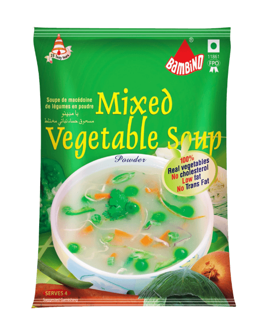 Bambino Mixed Vegetable Soup Powder 45g