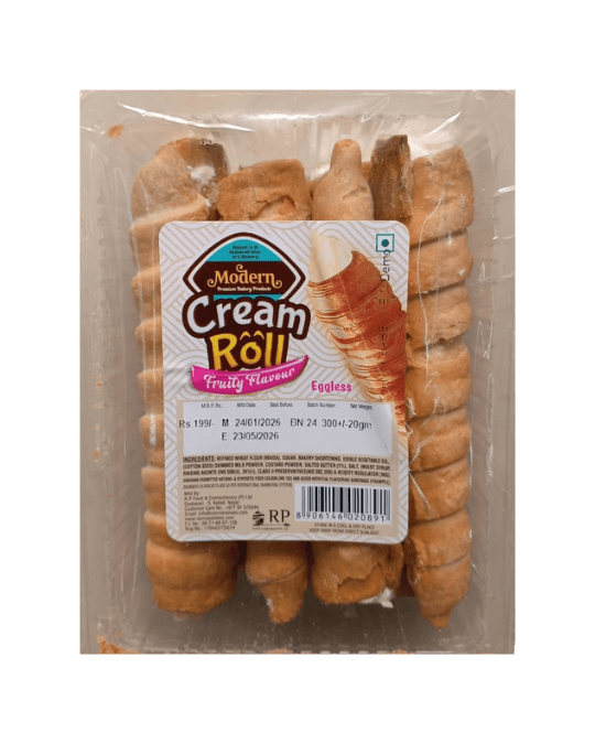 Modern Cream Roll – Fruity Flavor 300 +2 gm