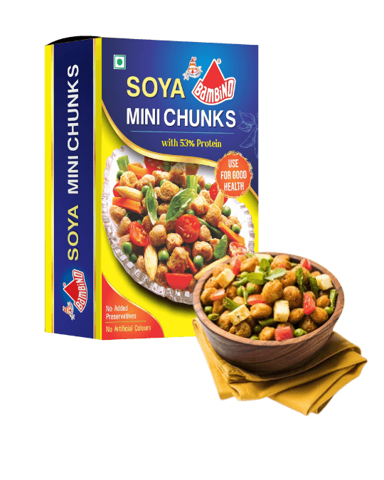 Bambino Soya Mini Chunks 200 gm