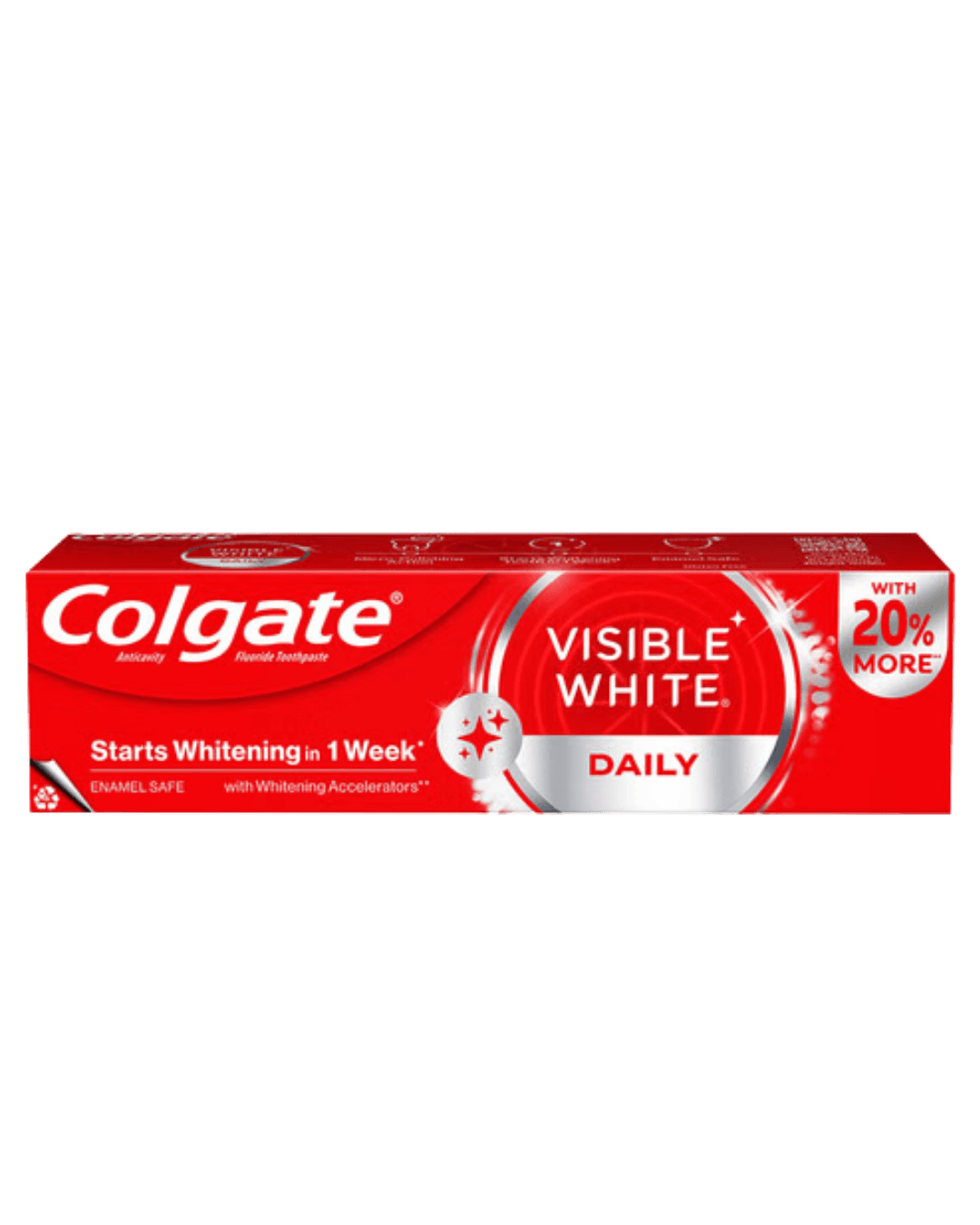 Colgate Visible White Daily Toothpaste 100g+20g