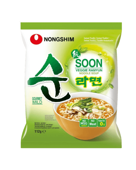 Nongshim Soon Veggie Ramyun Noodle Soup
