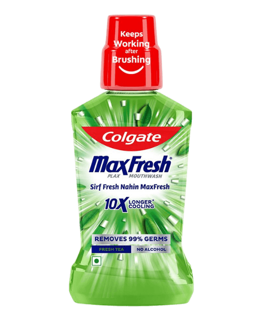 Colgate MaxFresh Plax Antibacterial Fresh Mint Mouthwash 250ml