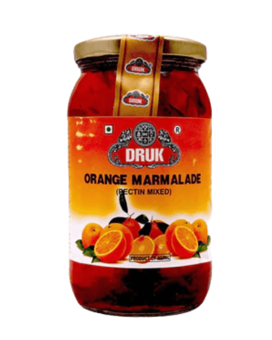 Druk Orange Marmalade Pectin Mixed Jam 500gm