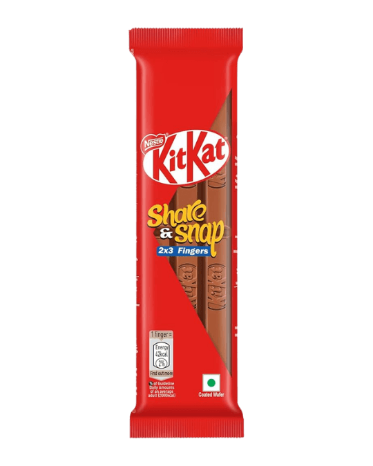 Nestle KitKat Share & Snap 2x3 Fingers wafer bar 57gm
