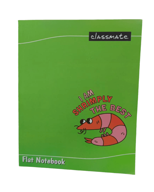 Classmate I AM SHRIMPLY THE BEST 276*216mm (+3mm)
