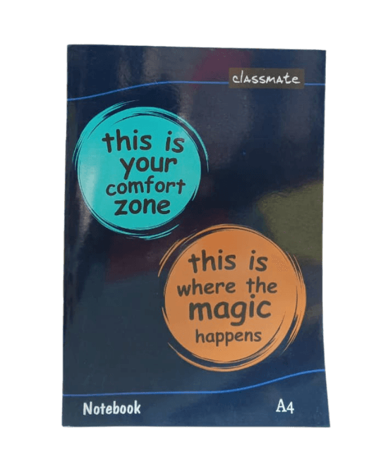 Classmate branded A4 size notebook 136 Pages.