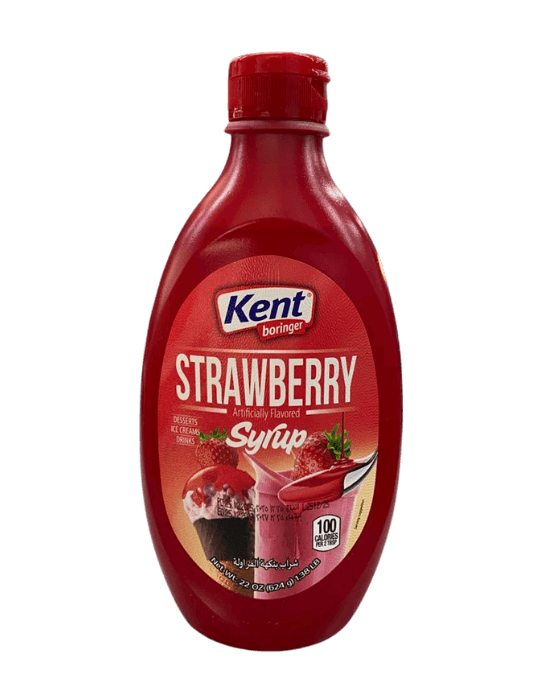 Kent Boringer Strawberry Syrup 624gm