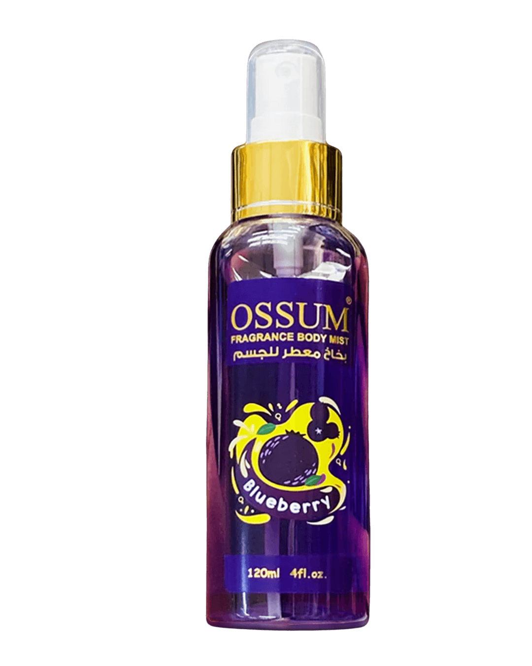 OSSUM Blueberry Fragrance Body Mist 120 ml