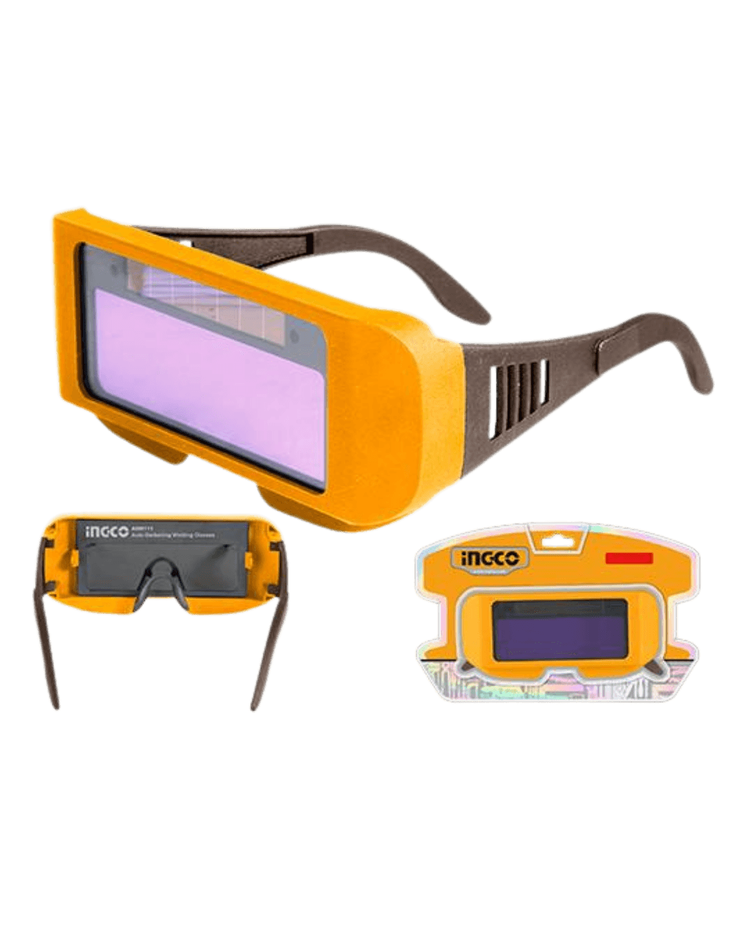 Auto-darkening welding glasses AHM111