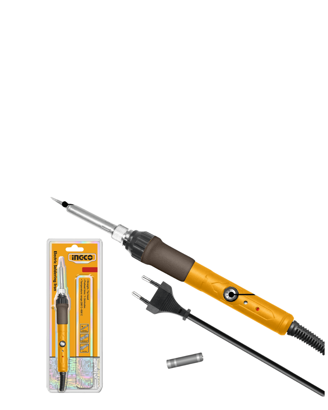 INGCO 100W Electric soldering iron With a piece of stand and protect cap SI0110831
