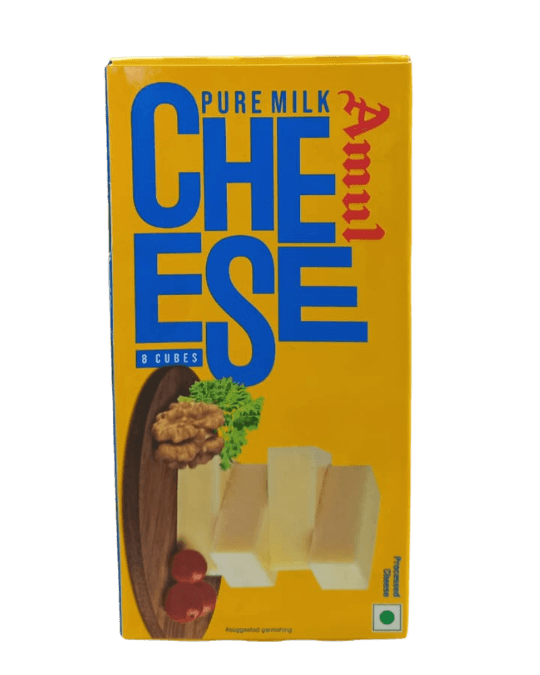 Amul Pure Milk Cheese Cubes 200gm(8 Pices x 25g)