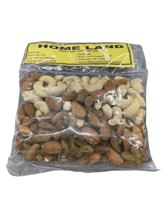 Home Land Three Mix Nuts 400gm