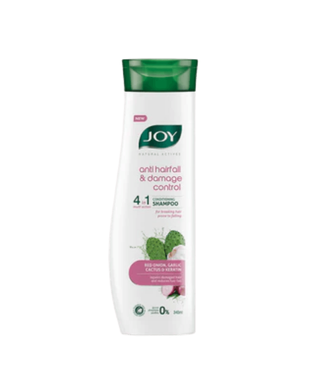 Joy Natural Actives Anti Hairfall & Damage Control 4-in-1 Conditioning Shampoo 340ml |