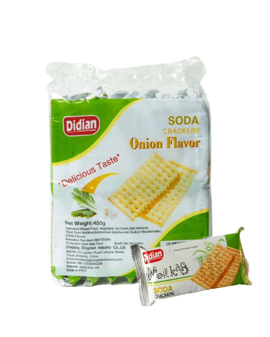 Didian Onion Flavor Soda Crackers 450gm